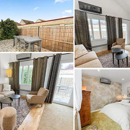 Climatisation, Parking Prive, Maison Plein Pied Proche Gare, 1 Chambre, Capacite 4