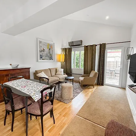 Daire Climatisation, Parking Prive, Maison Plein Pied Proche Gare, 1 Chambre, Capacite 4